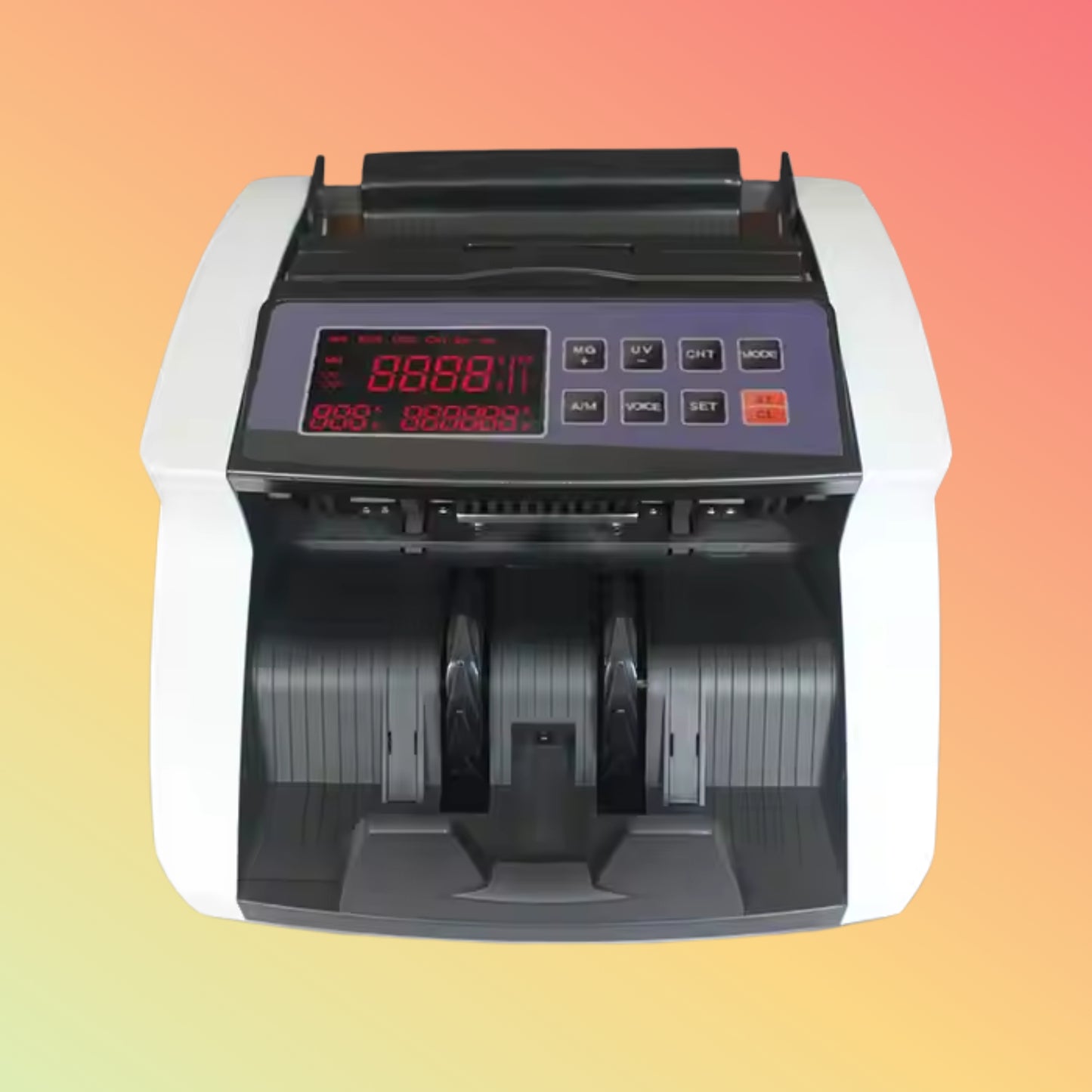 UNI-16 Multi Currency Count Paper Bill Counter Cash Detector Machines MG UV Detecting Money Counting Machine With ADD BAT