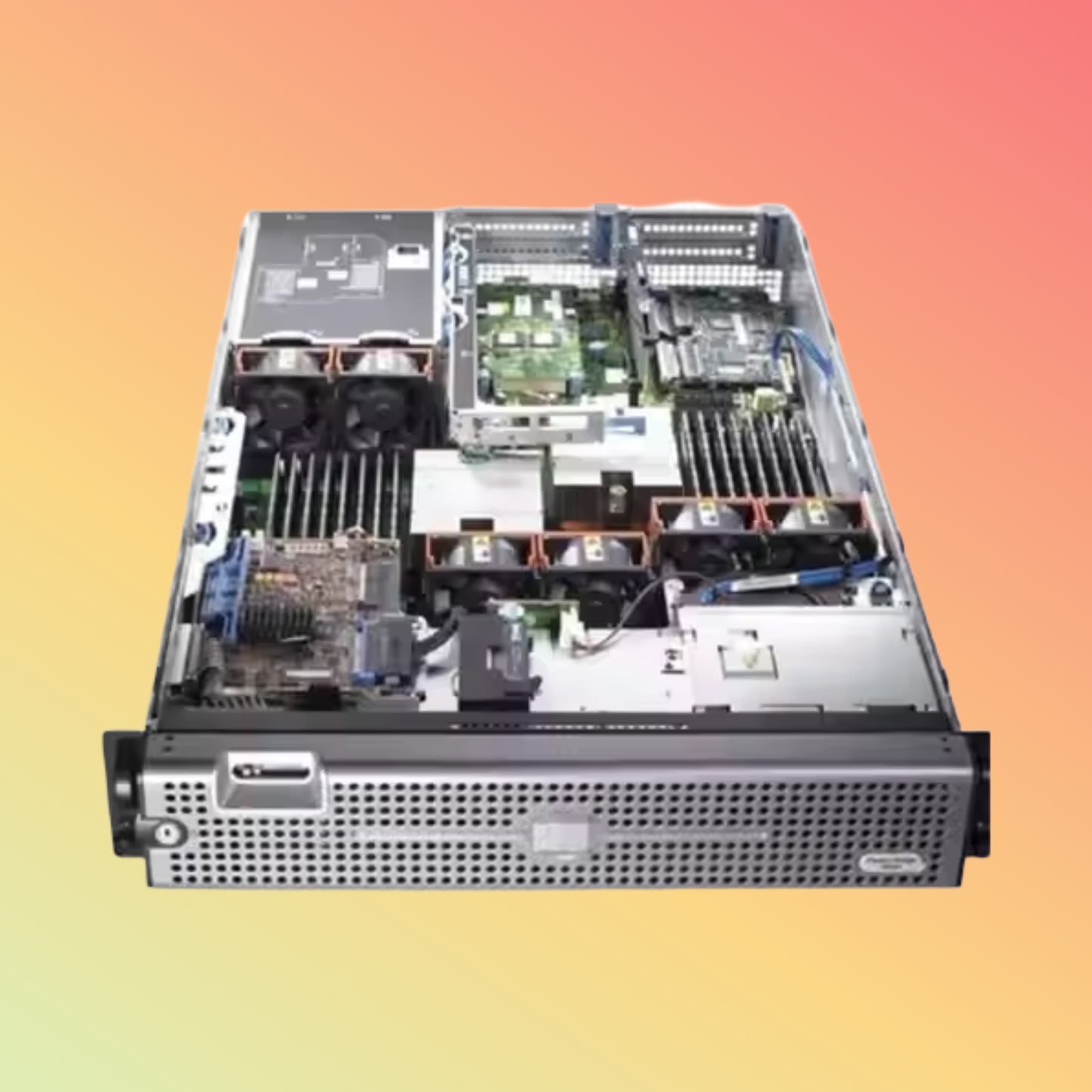 R540 Server Bronze 3104/8GB 2666MHz Memory/600GB SAS 10K 2.5"HDD/H330+/DVDRW/495W Power Supply