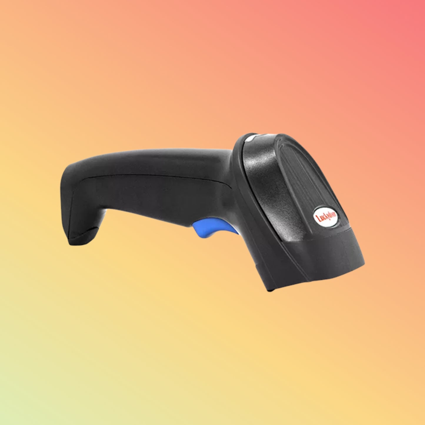 Luckydoor Cost Effective Barcode Scanner 2D USB Wired Handheld QR Code Reader Gun