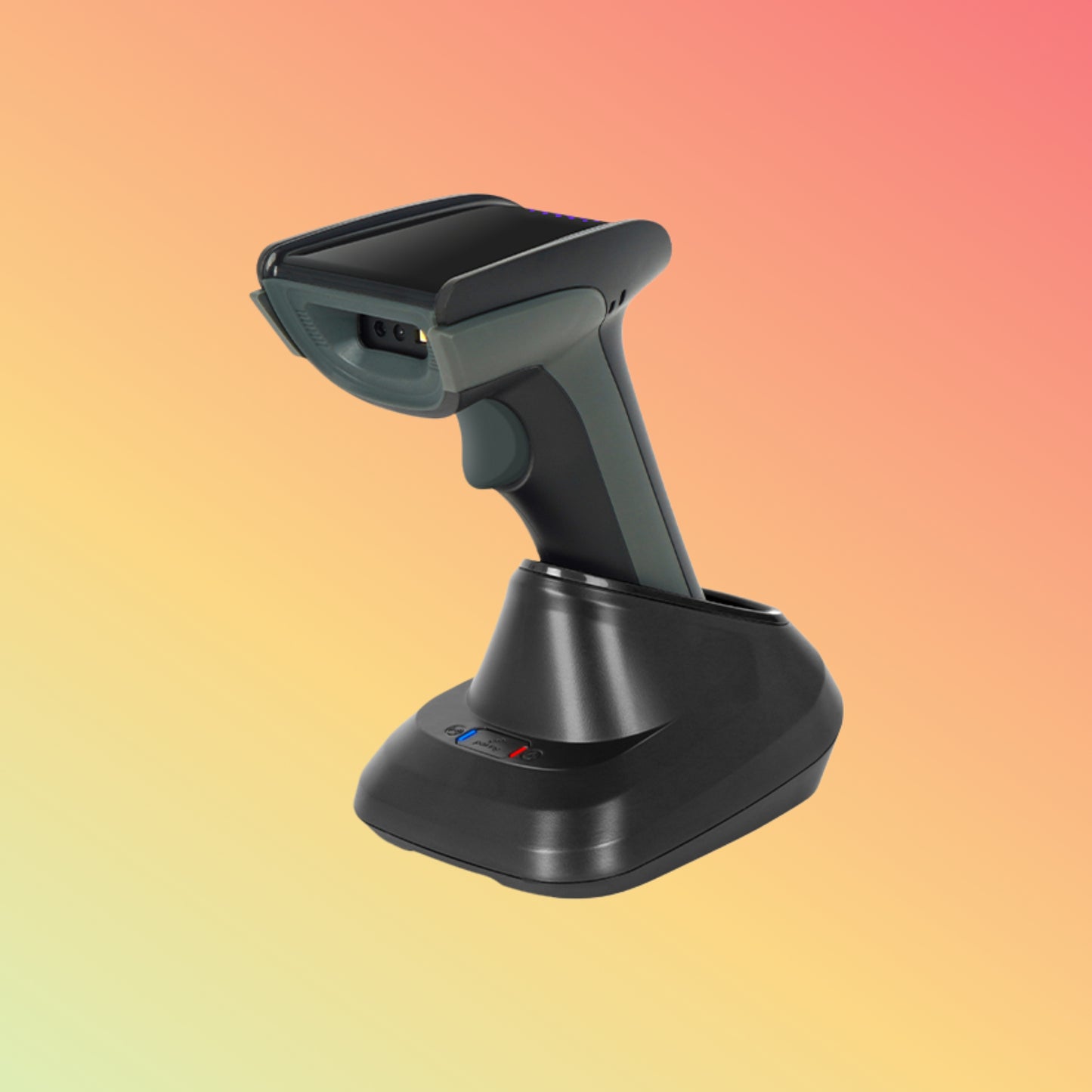 Luckydoor K-622BT wireless 2D Bluetooth with charging base barcode scanner