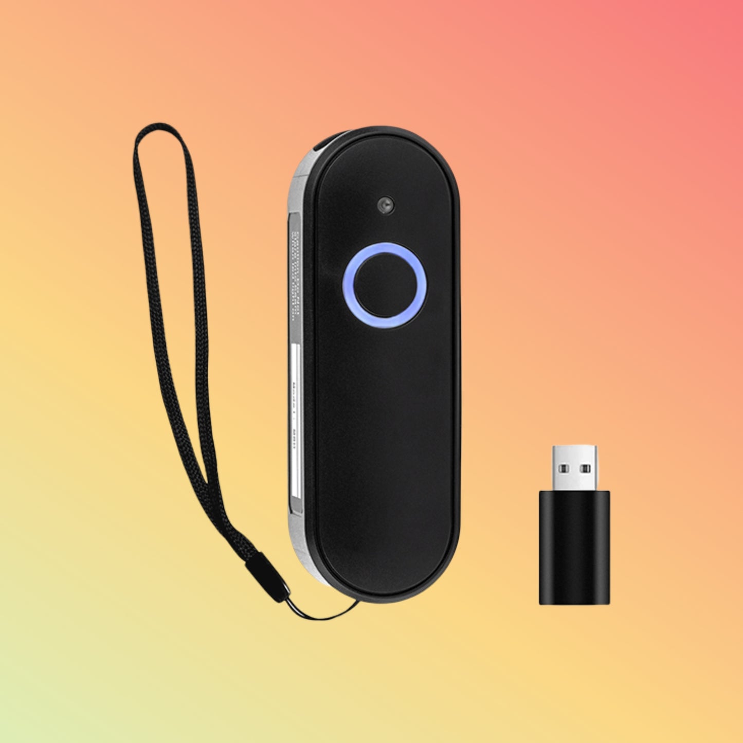 Luckydoor K-60 portable mini portable 2d wireless handheld barcode scanner qr code scanner