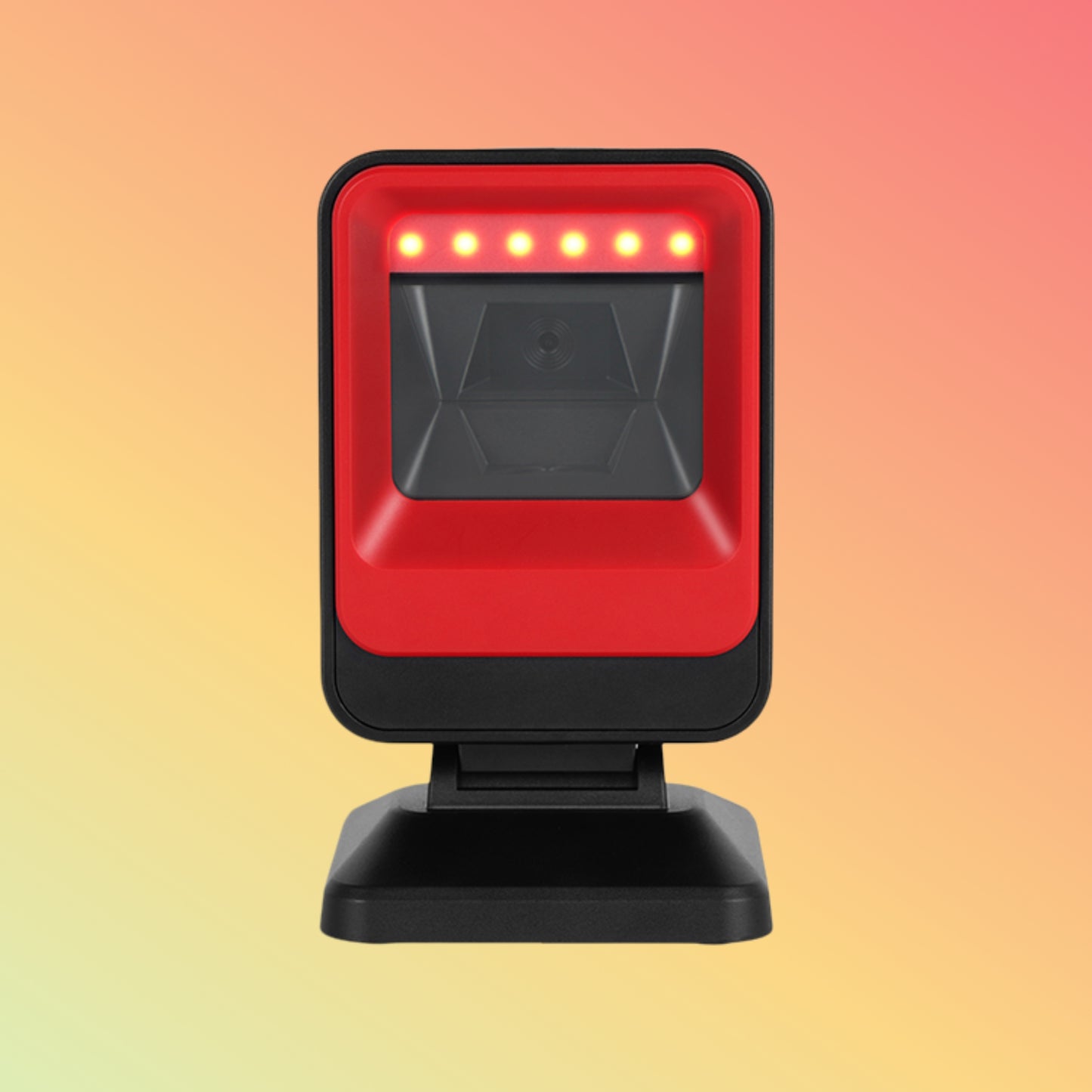 DP936 Hands Free 2D QR Code Reader Omnidirectional Barcode Scanner With USB Cable