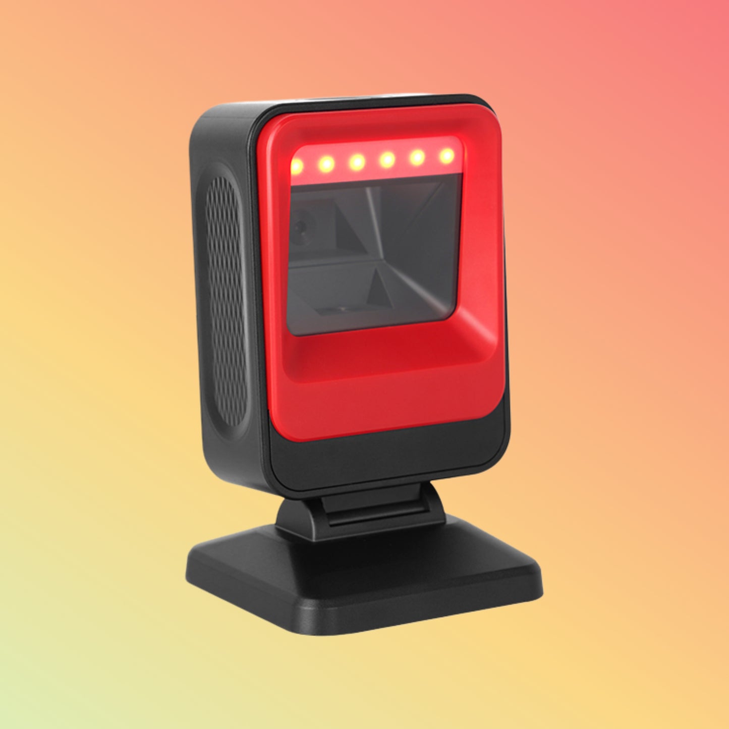 DP936 Hands Free 2D QR Code Reader Omnidirectional Barcode Scanner With USB Cable