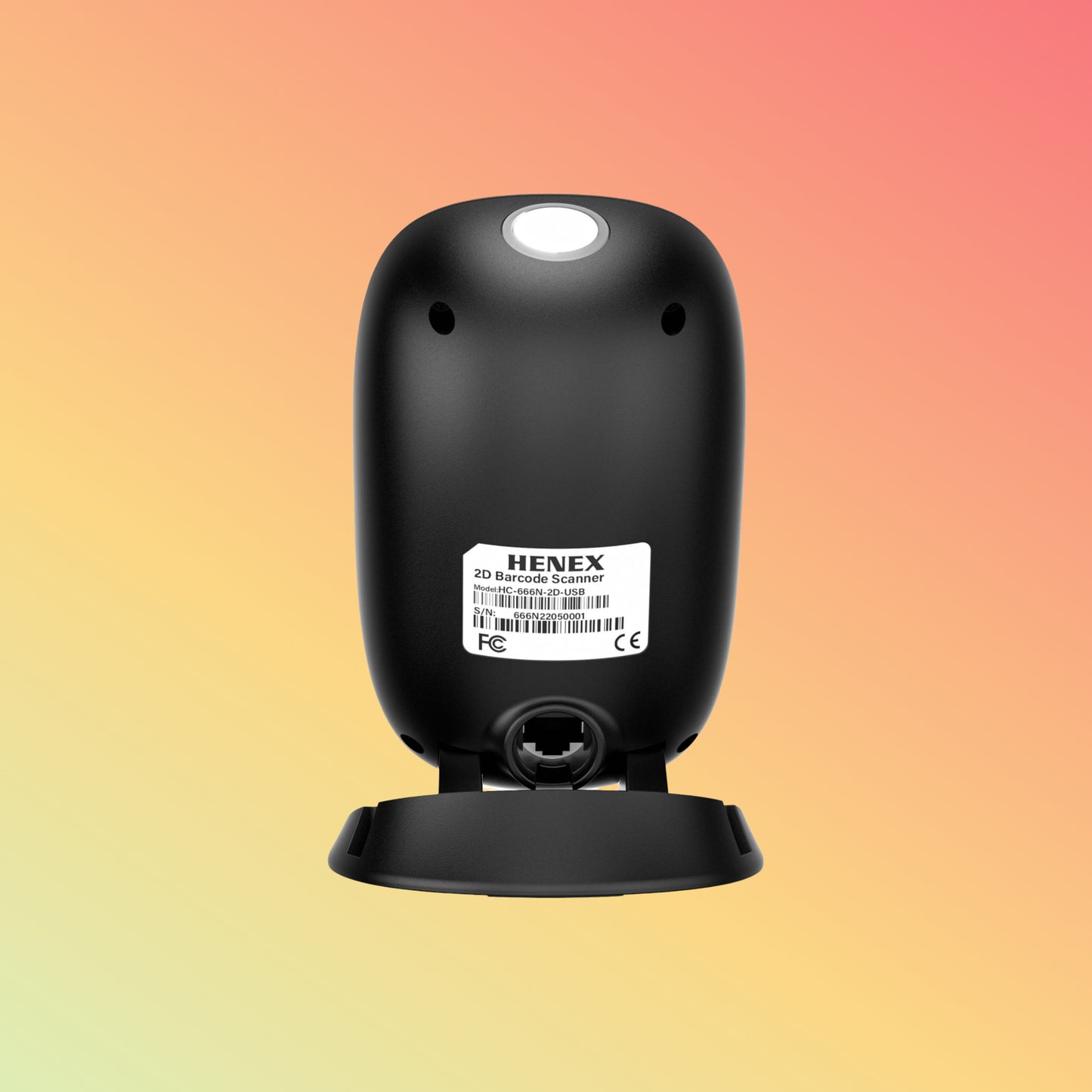 HENEX HC-666N 2D Desktop Barcode Scanner
