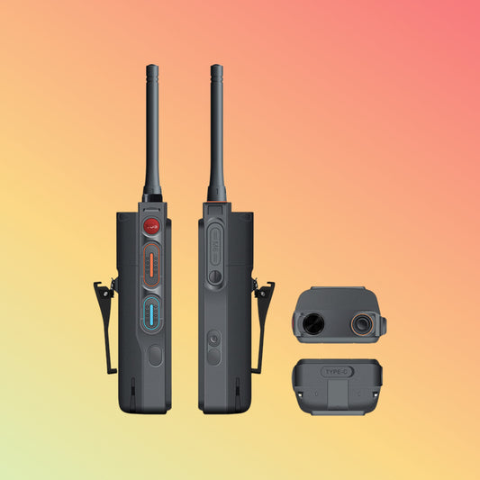 UNIWA P8 Android 14 IP68 Waterproof 5000mAh Battery NFC Smart Zello Mobile Walkie Talkie