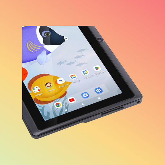 UTAB Q8 Plus 7 Inch Android 13 Leather Case Cheap Tablets with WiFi for Kids