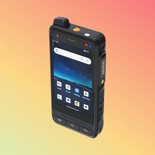 UNIWA F400 Octa Core IP65 Waterproof Android 15 Rugged PDA with PoC Walkie Talkie