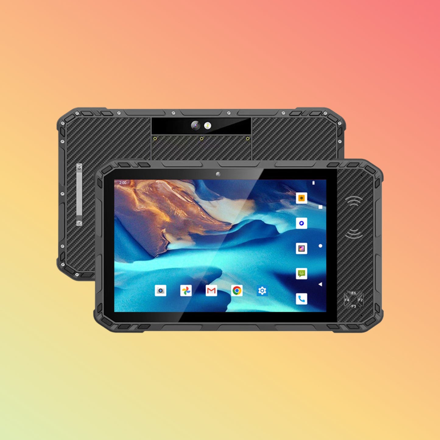 R1078 10.1 inch 64GB 10000mAh IP68 Android Rugged Tablet PC