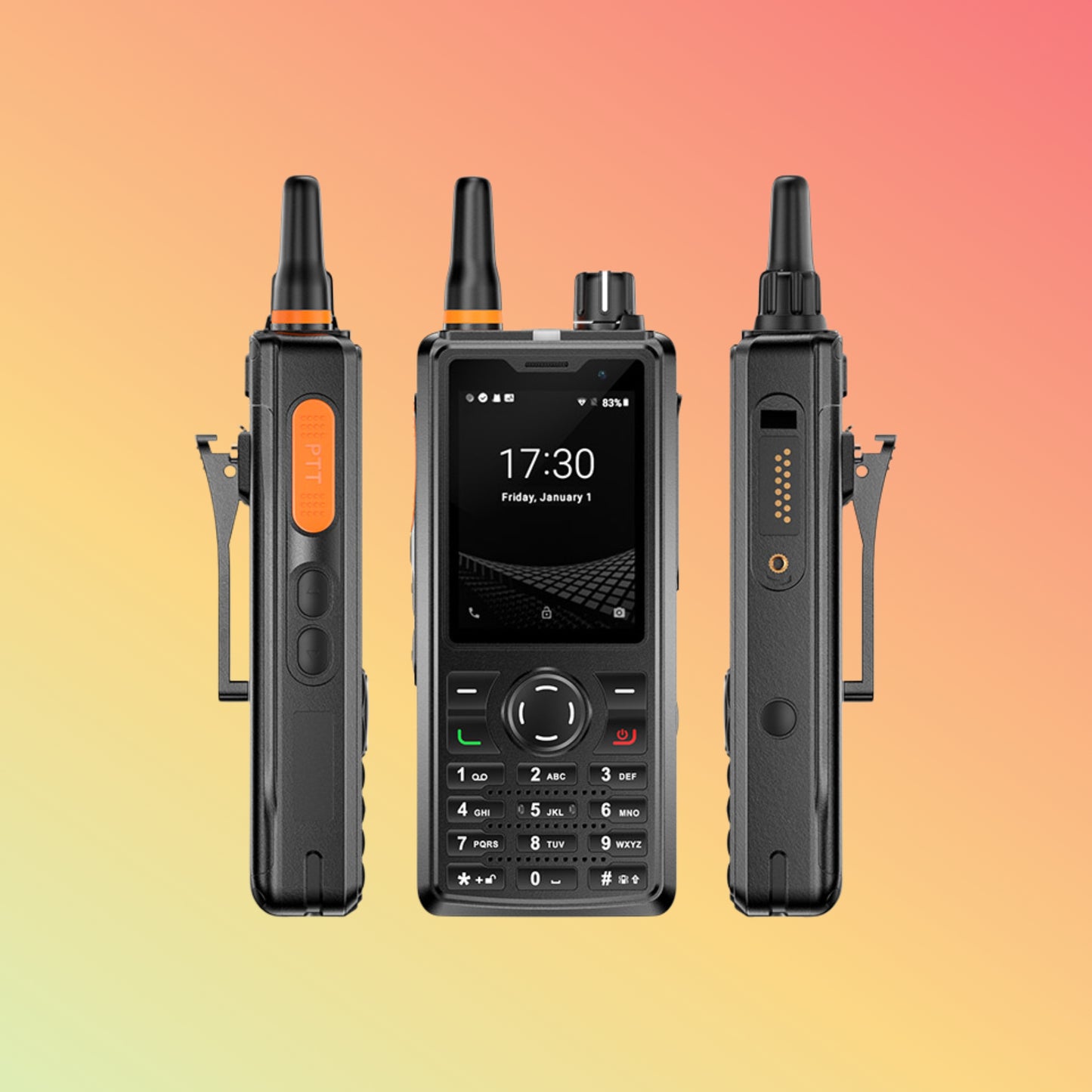 UNIWA F41 2.4’’ Long Range Global 4G Mobile Android PoC Zello Walkie Talkie