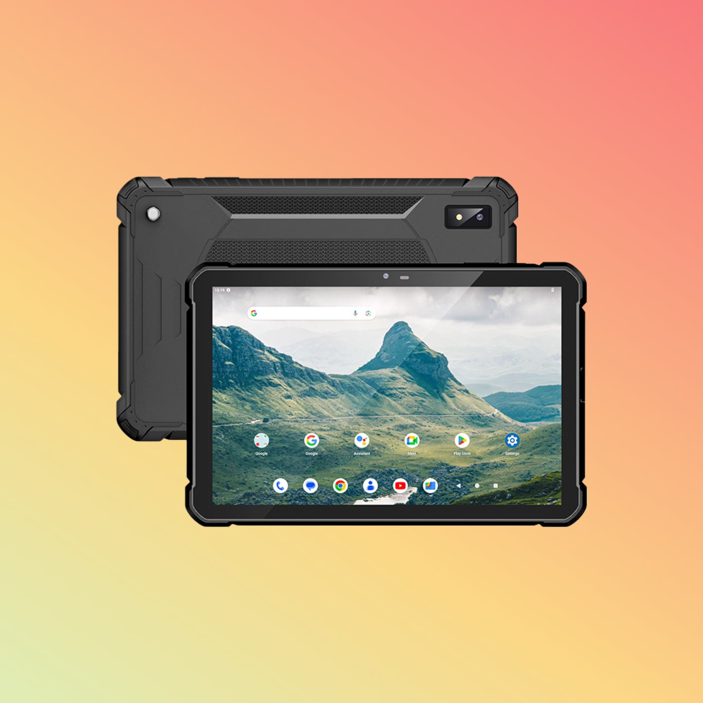 PN RAVEC TABLETTE 10 Inch FHD Screen IP65 Poratable Industrial Android Rugged Tablet PC