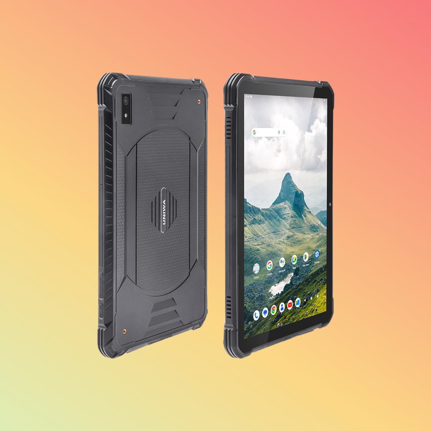 PN RAVEC TABLETTE 10 Inch FHD Screen IP65 Poratable Industrial Android Rugged Tablet PC