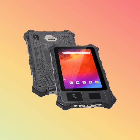 UTAB X819 8 Inch IP65 NFC Android Rugged Tablet with Smart Card or OCR Reader