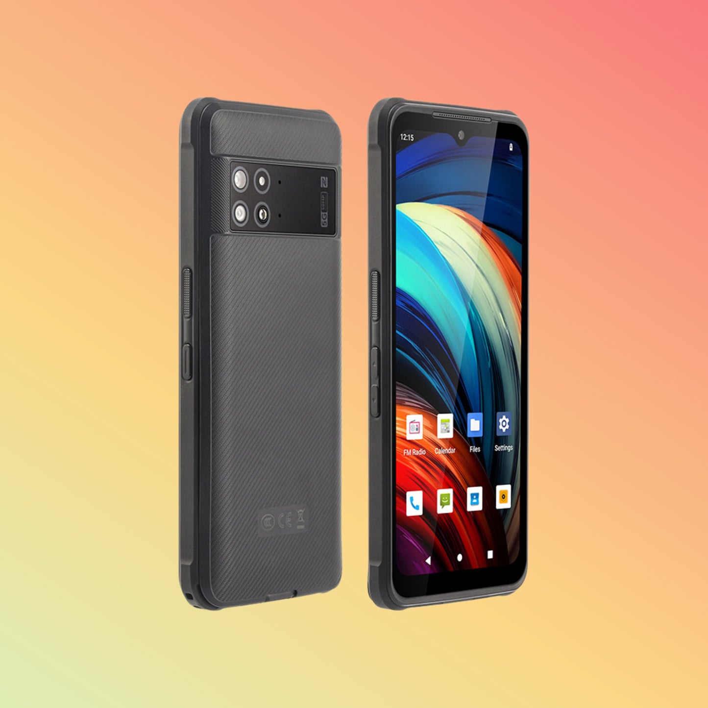 NR6510 6.52 Inch Android Fast 5G Rugged Smartphone with Removable Battery and NFC