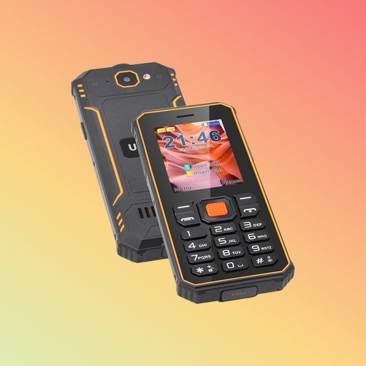 UNIWA S2 2.4 Inch Dual SIM IP68 Rugged Waterproof Keypad Mobile Phone with Long Standby