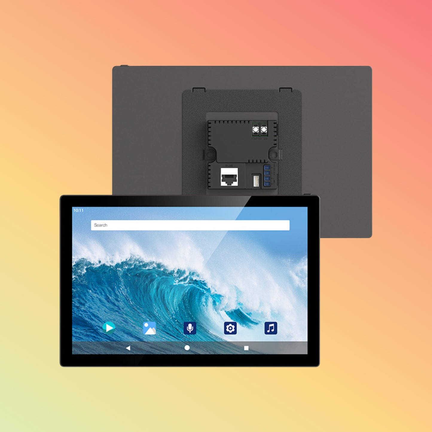 UTAB P1008 10.1 Inch IPS Screen POE Wall Mount Android Tablet for Smart Home Control