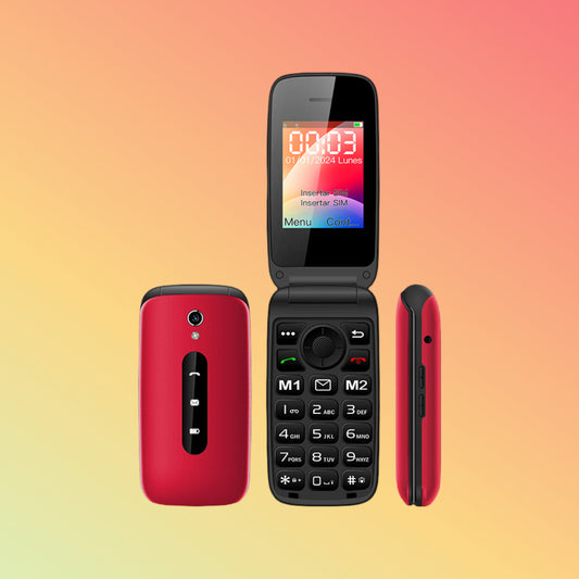 UNIWA F249L New Design Unlocked 2.4 Inch SOS Button 4G LTE Senior Keypad Flip Phone