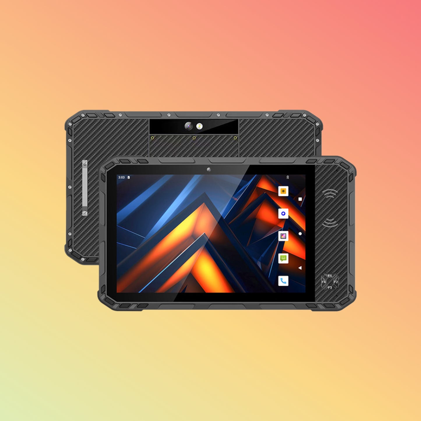 UTAB R1077 10.1 inch 64GB 10000mAh IP68 Android 4G Rugged Tablet PC