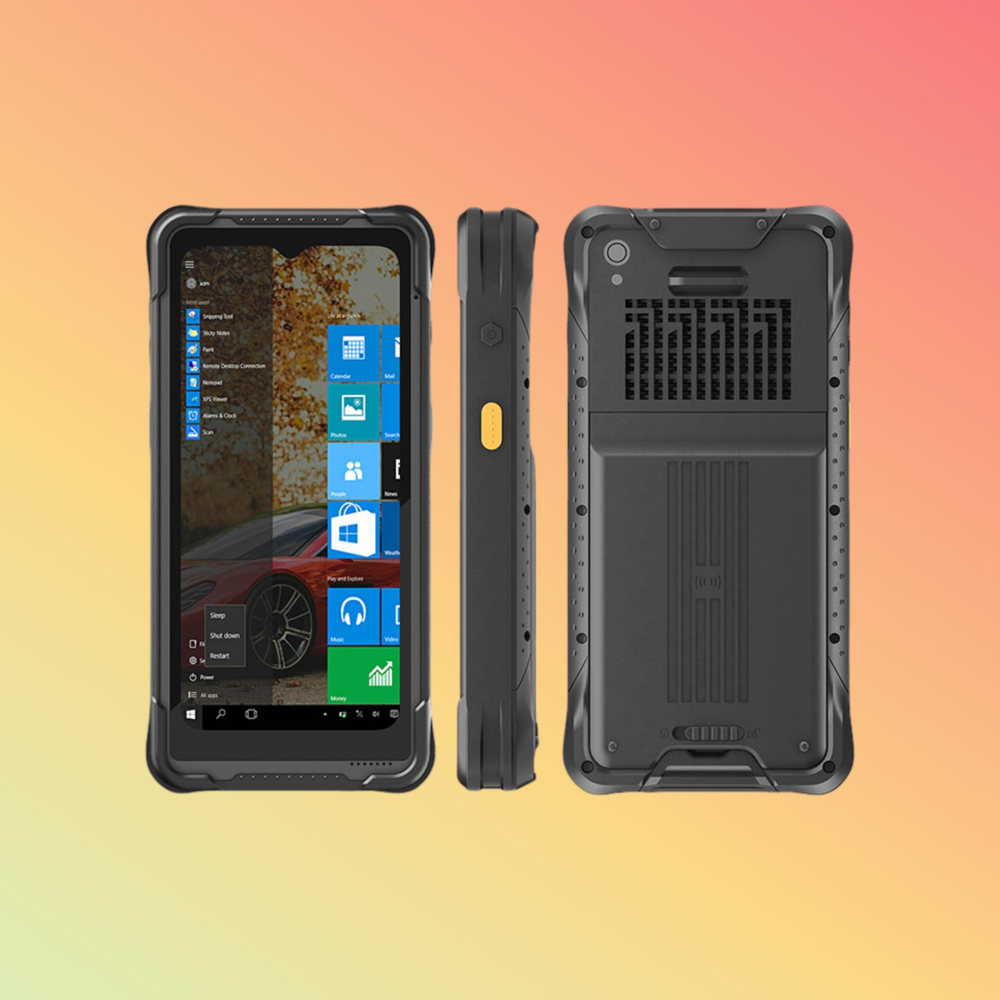 WinPad W650 6.5 Inches 8GB RAM/128GB ROM Rugged Handheld Windows 10 PDA