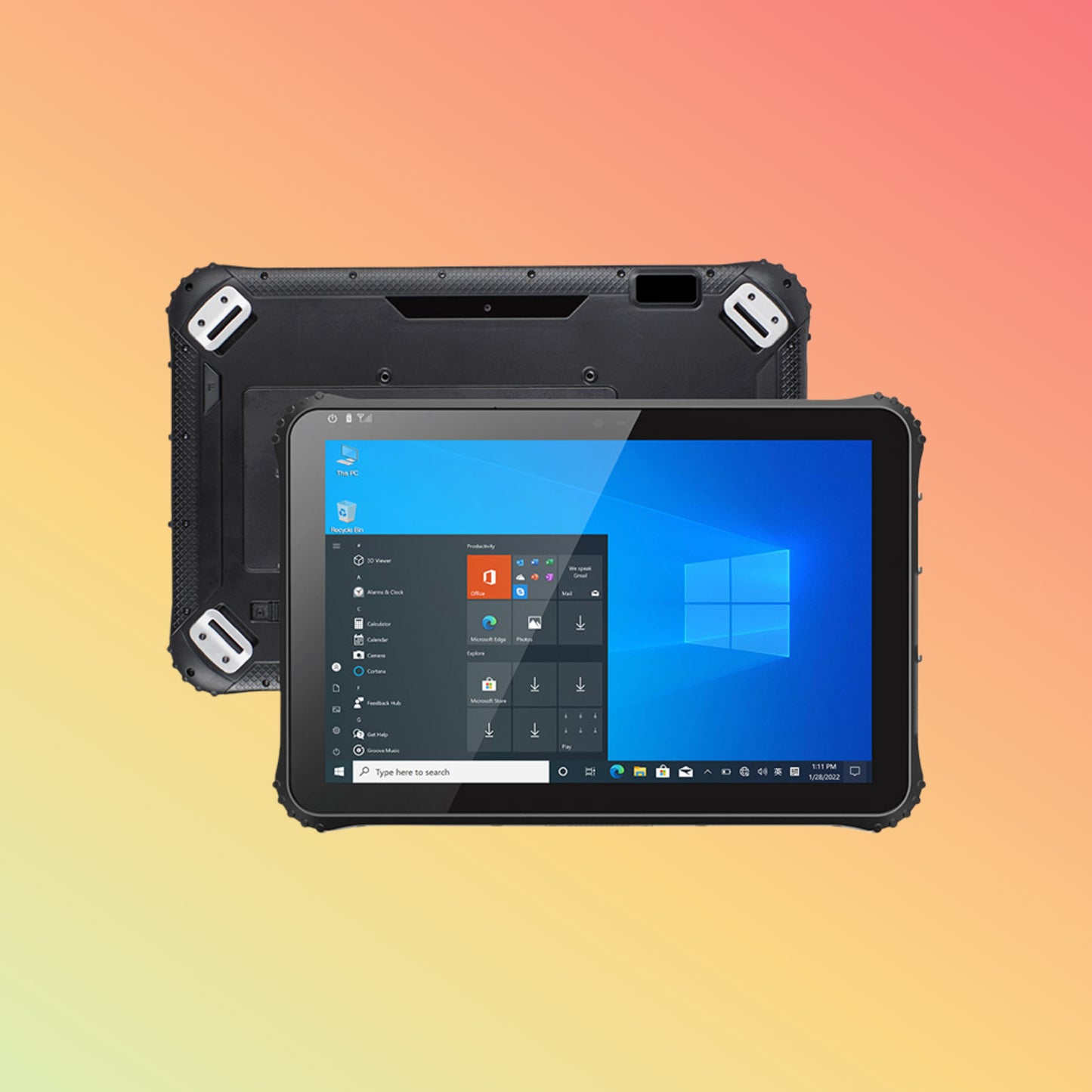 WinPad W122J 12 Inch 128GB SSD Rugged Tablet Windows 10/11 System PC