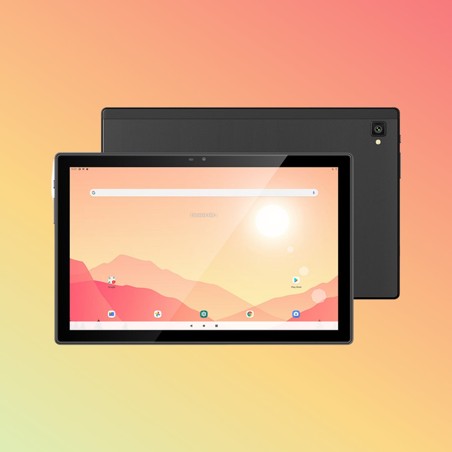 UTAB M1039 10.1 Inch Rockchip RK3566 Android Tablet PC with Two USB Ports