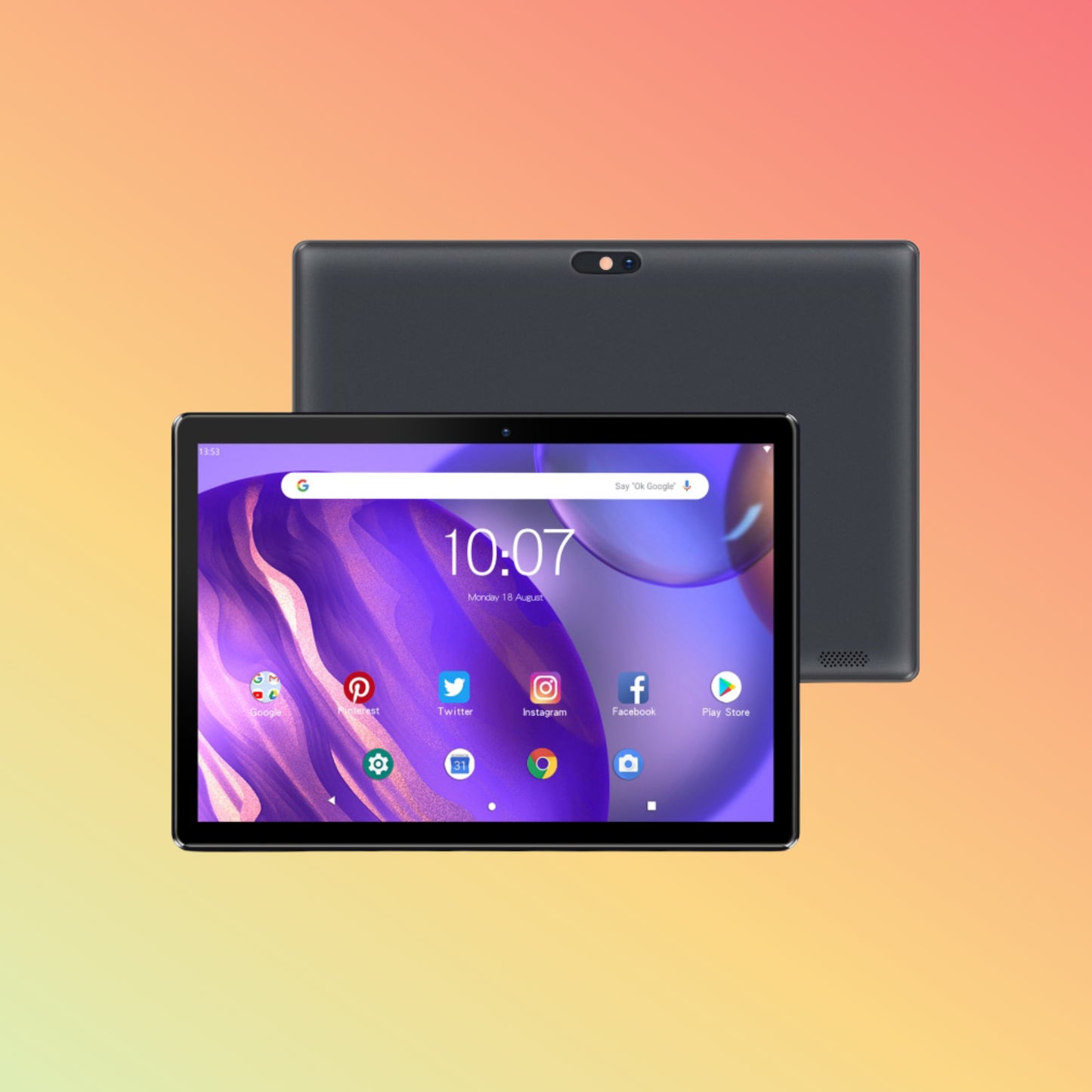 UNIWA M100 New 4G WiFi 10.1-Inch Android 13 Tablet PC