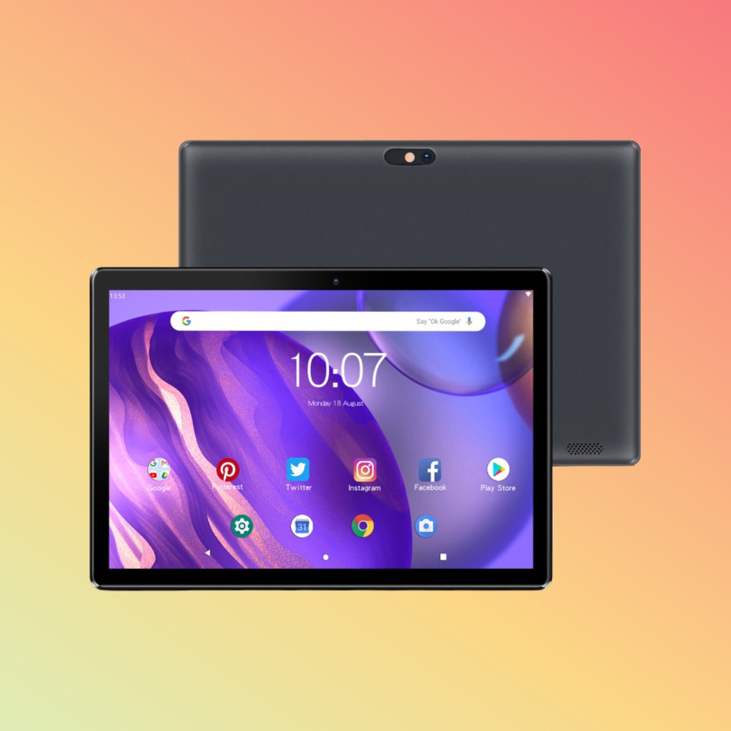 UNIWA M100 New 4G WiFi 10.1-Inch Android 13 Tablet PC