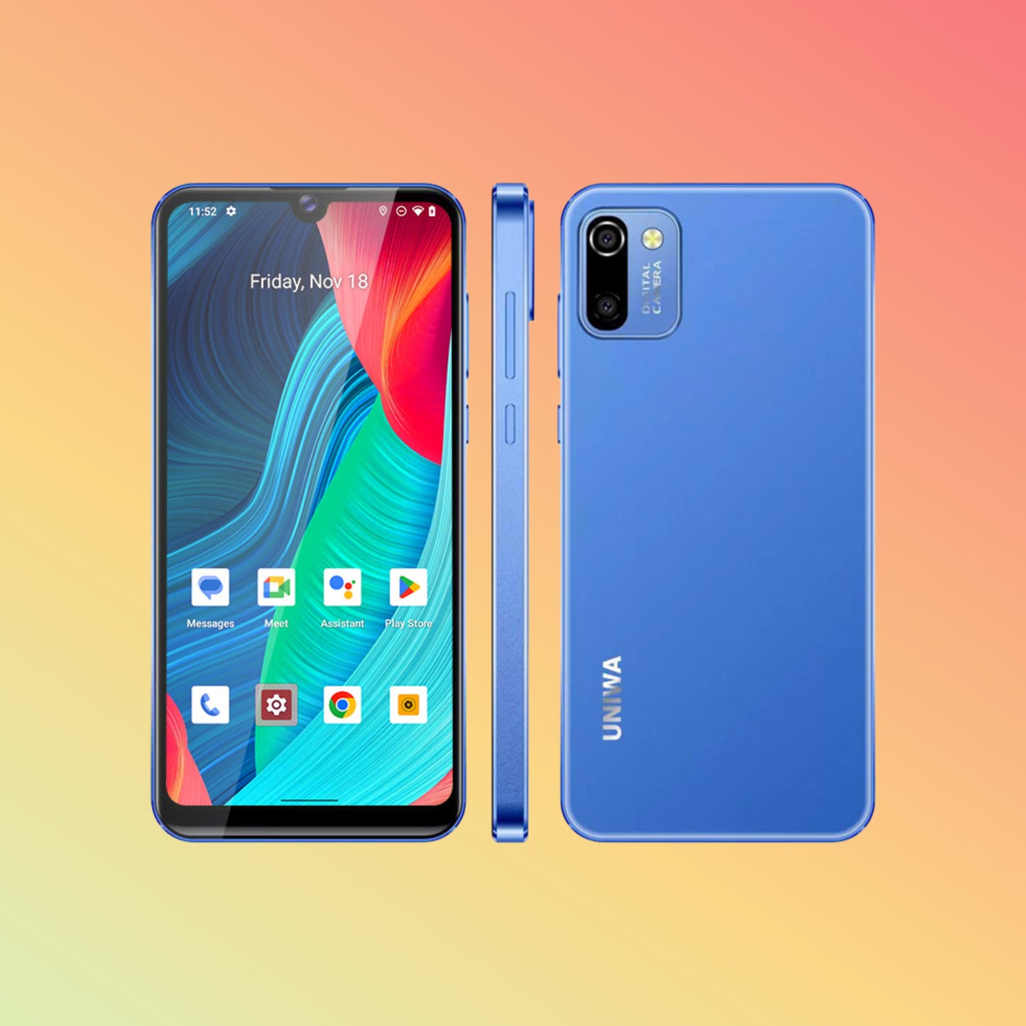 UNIWA K626 6 Inch 4G Smart Mobile Android 13 32GB OEM Smartphone