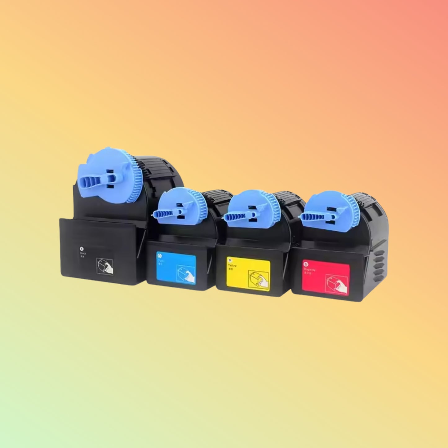 Amida Compatible Color Toner NPG-35 GPR-23 C-EXV-21 for IR-ADV C2380/2880/3080/2550 Printer NPG35 Toner Cartridge