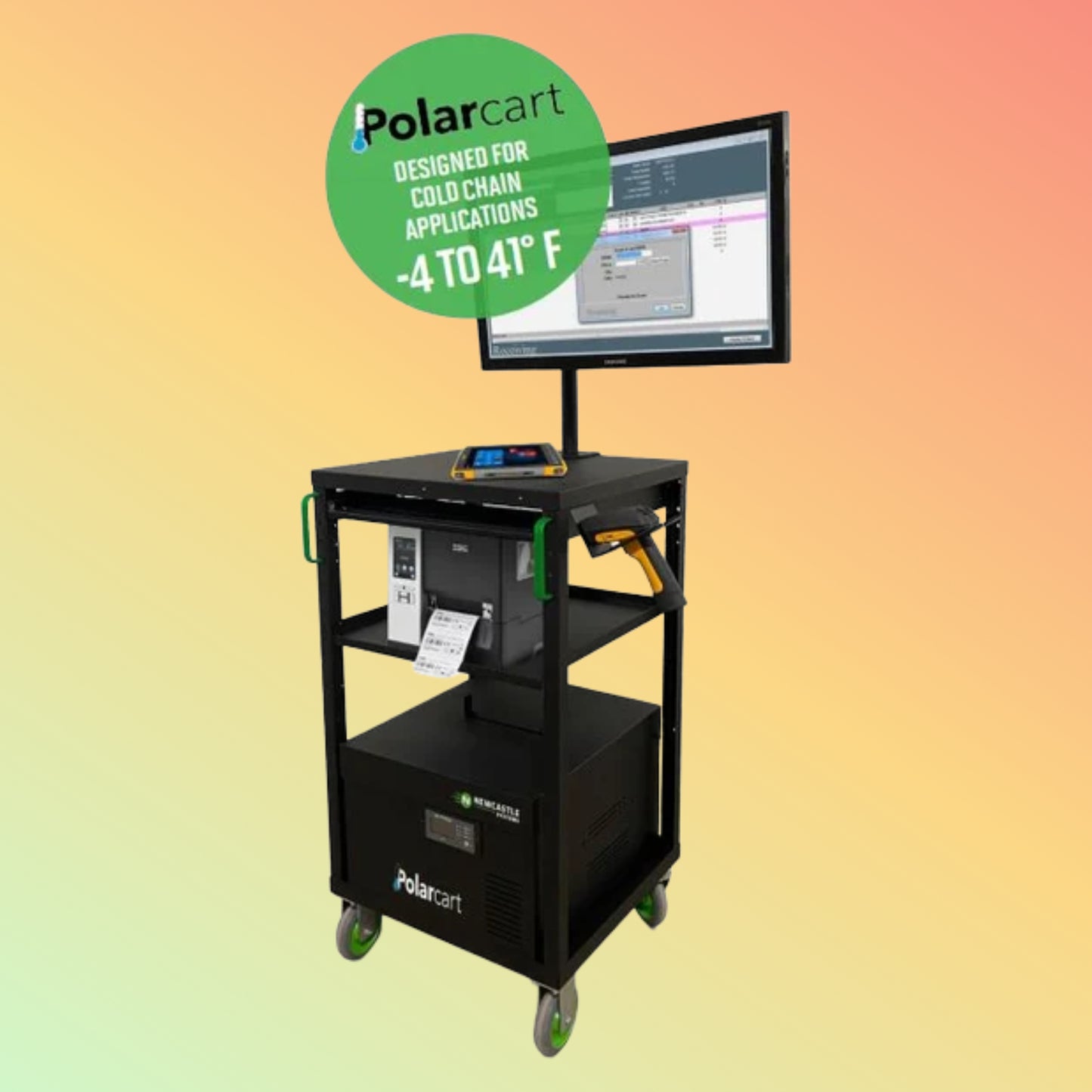 Newcastle system EC-Polar Series Powered Industrial Carts