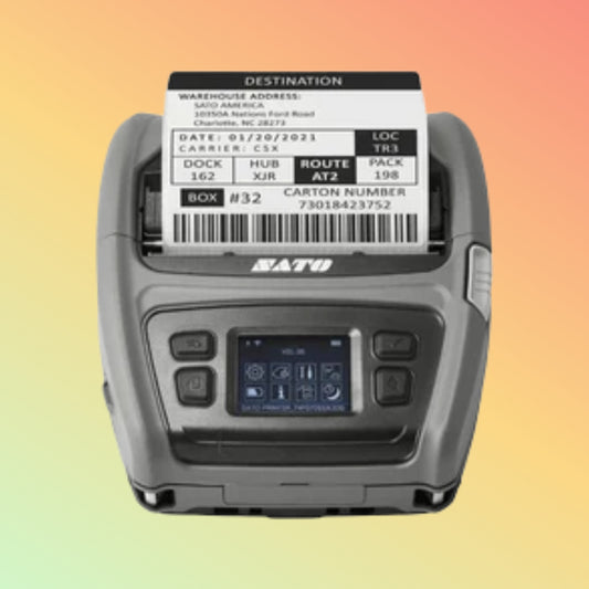 SATO  PV4 4" mobile label printer