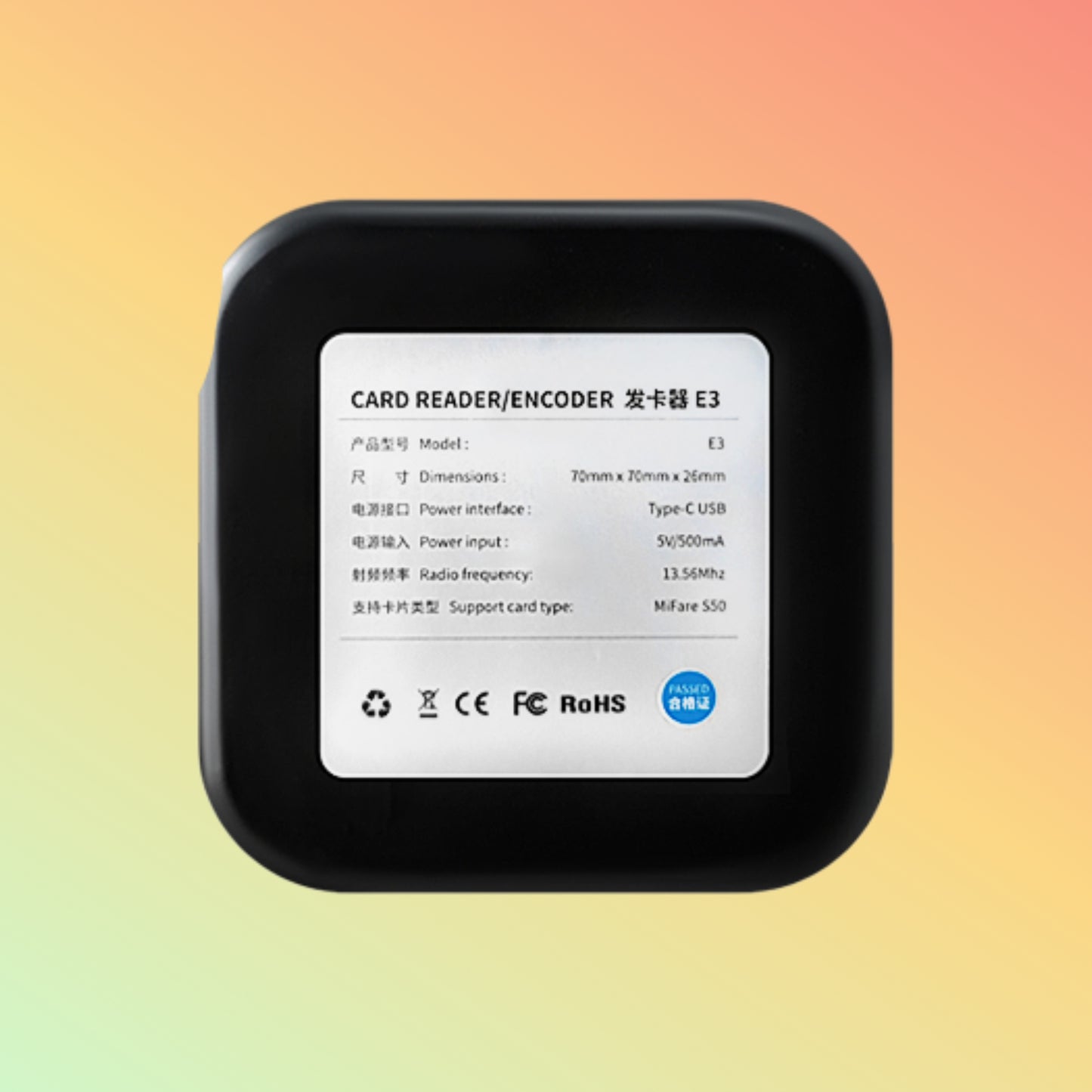 Granding Encoder RFID Card