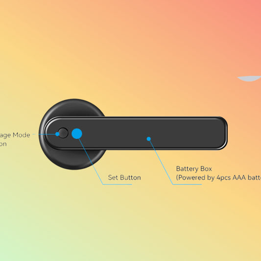 Granding GL-H2-I Smart Fingerprint Deadbolt Lock with TTLock