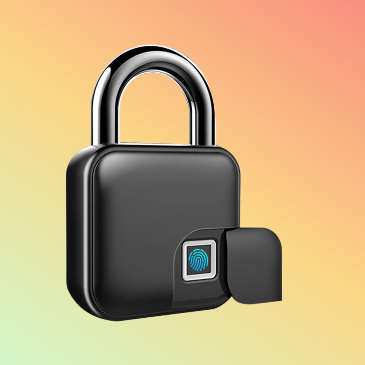 Granding L3  Intelligent Digital APP Alarm Biometric Smart Fingerprint Padlock