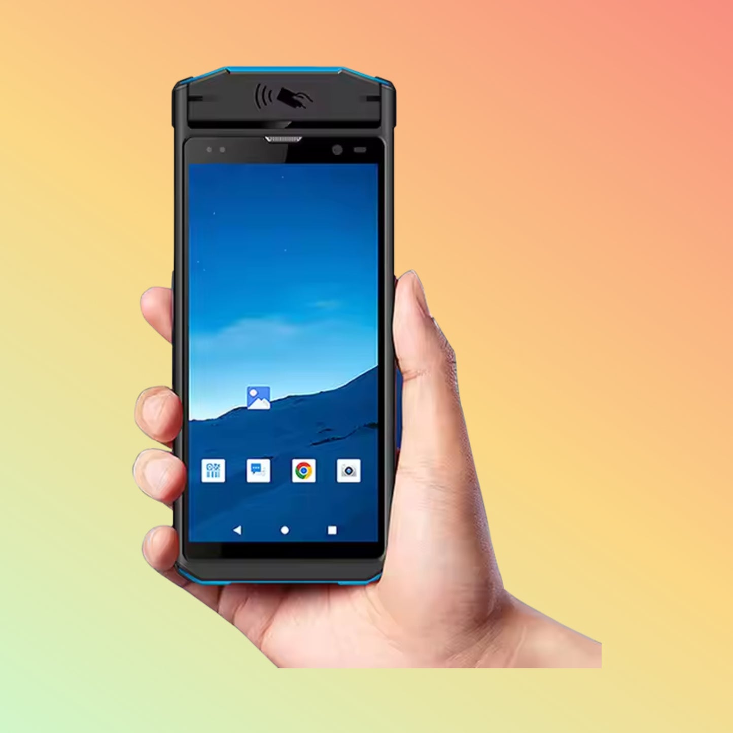 Rugged Android 13 PDA with 2D Scanner, 4G for Warehouse Use