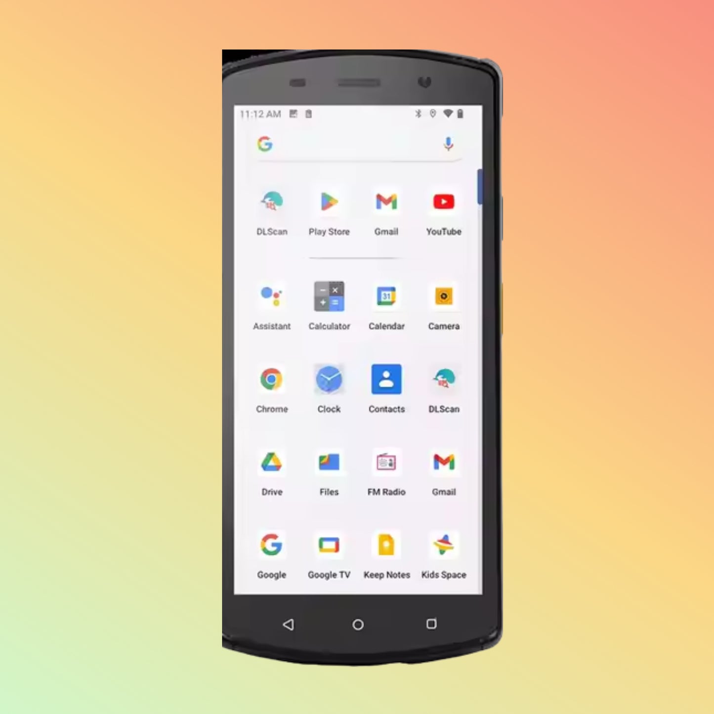 Android 12 Rugged PDA with Barcode Scanner for Warehouse Use