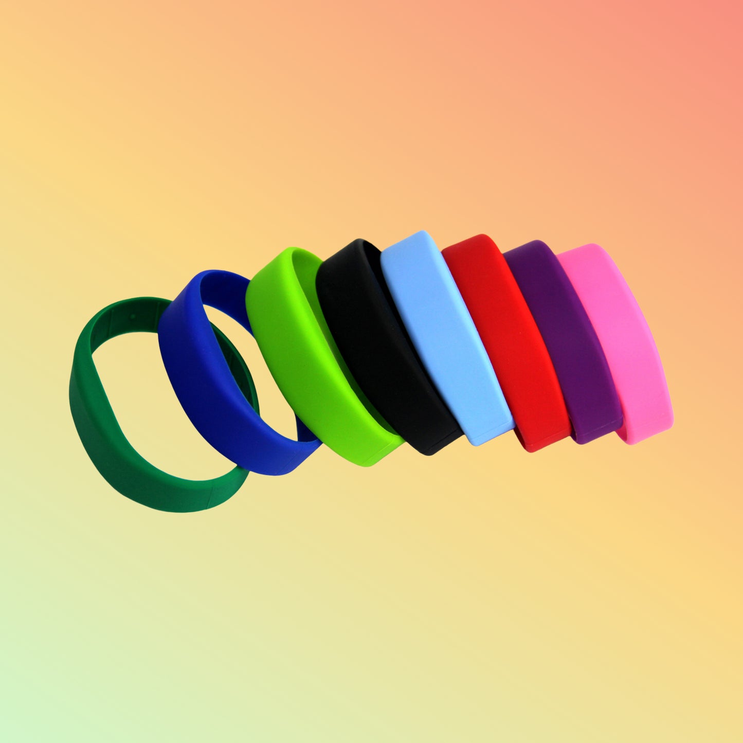 rfid silicon wristband