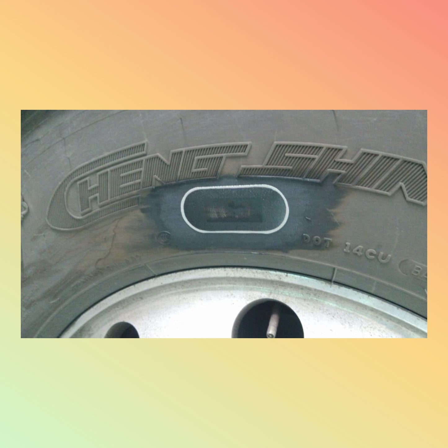 rfid UHF Tire Tag