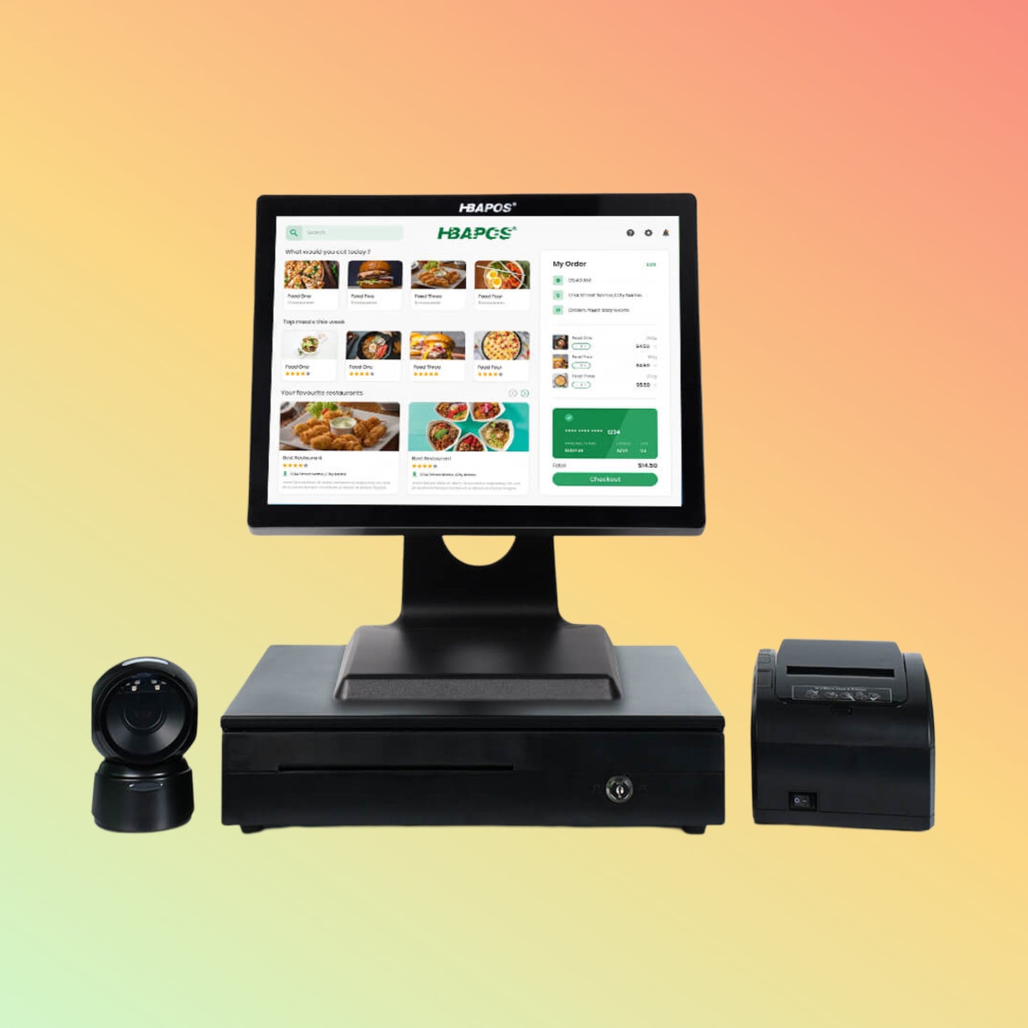 Hbaos HBA-Q2X Windows Pos System