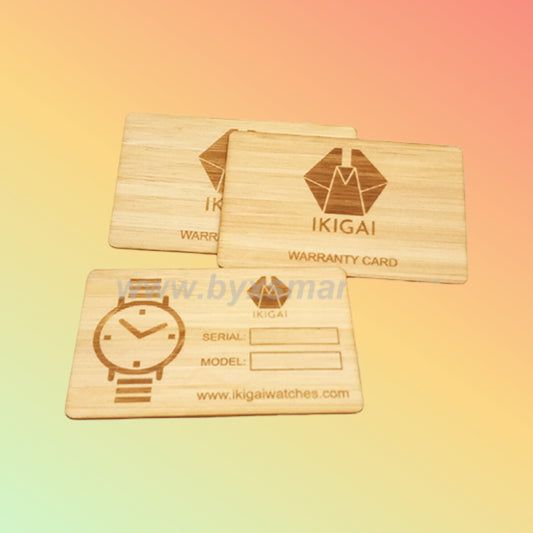 BYX Smart Wooden RFID card