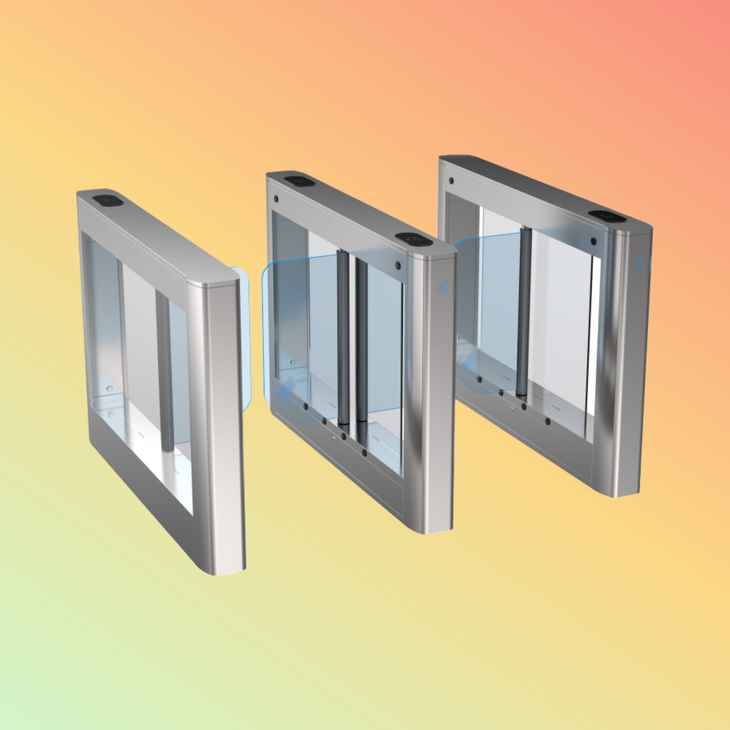 BYX Smart RFID Turnstiles swing gate