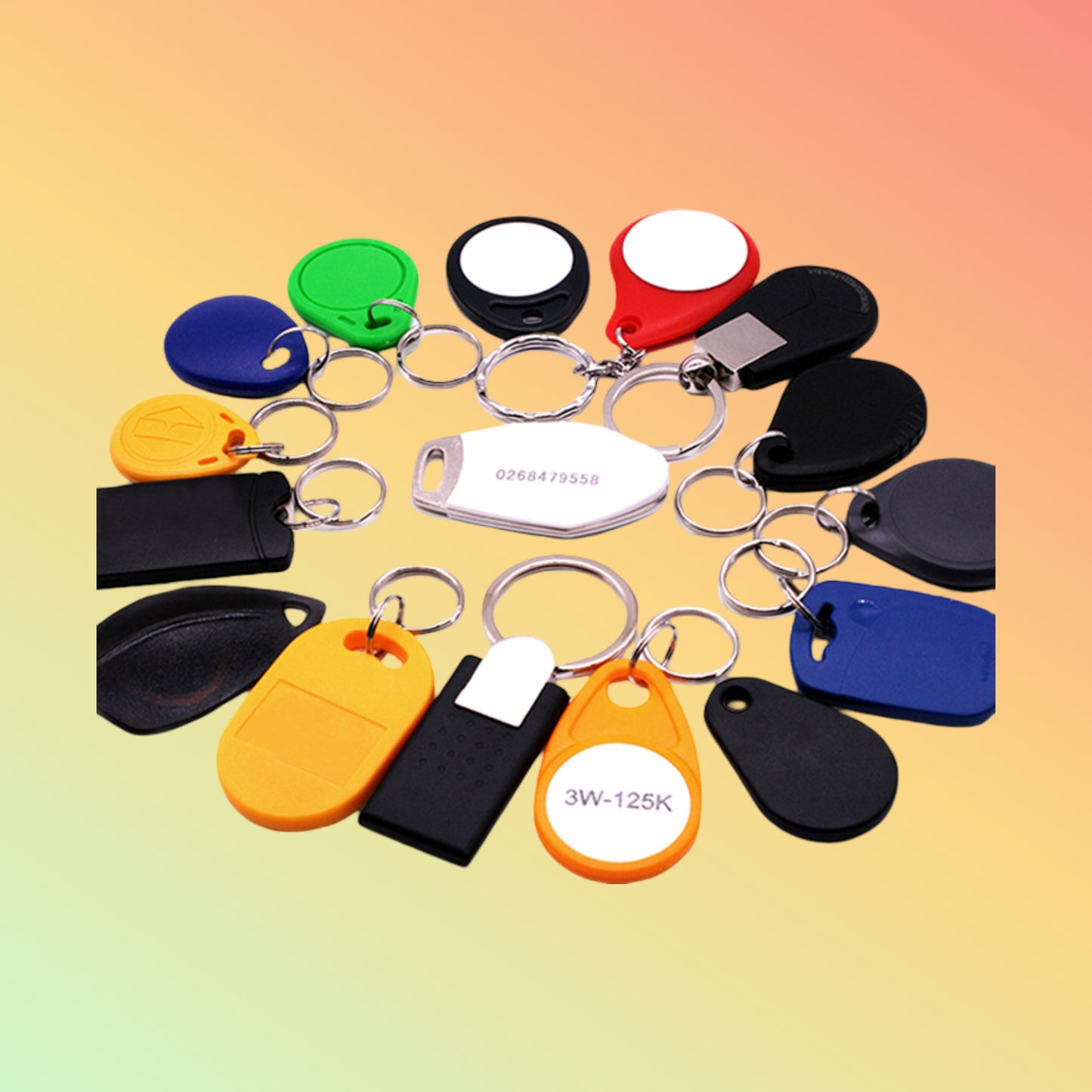 BYX Smart RFID ABS Keyfobs