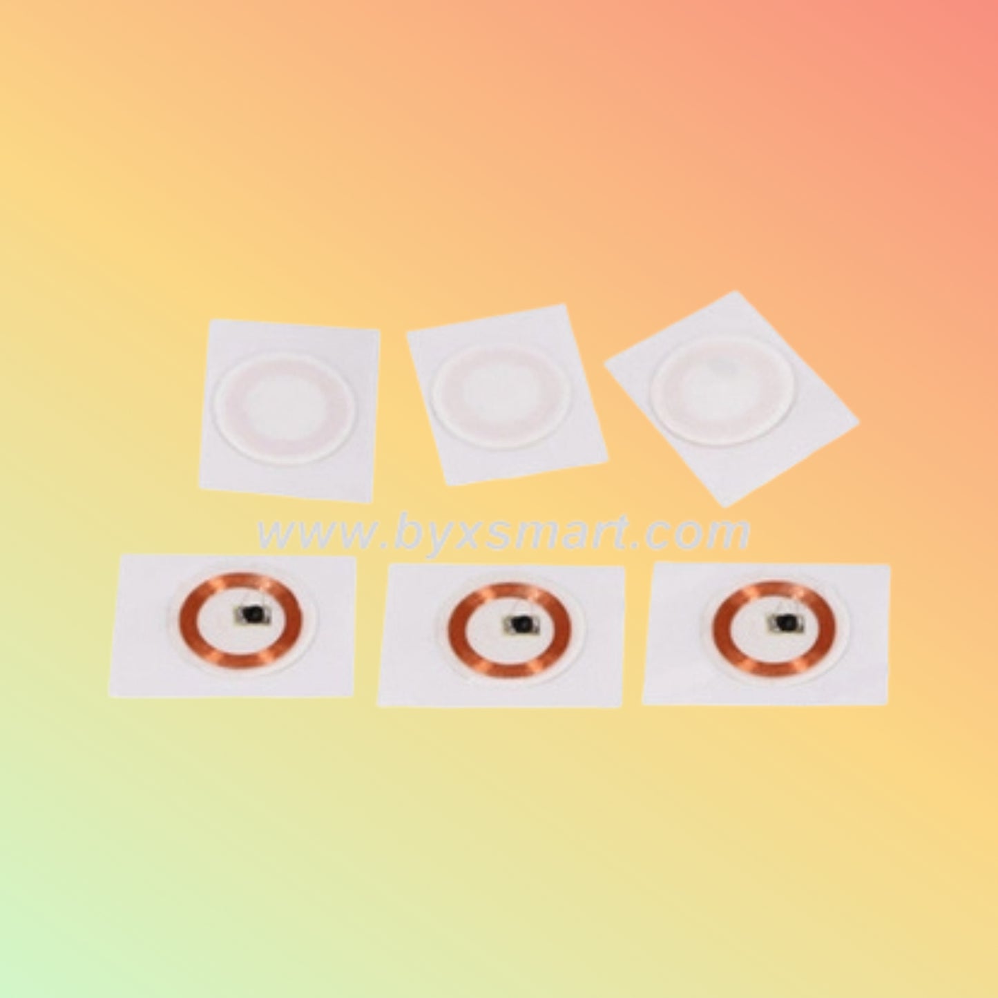 BYX Smart 125KHz RFID Sticker Label with Copper Antenna