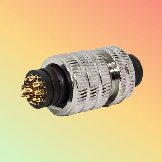 Yaomatec M12 12-Pin Male Circular Audio Connector