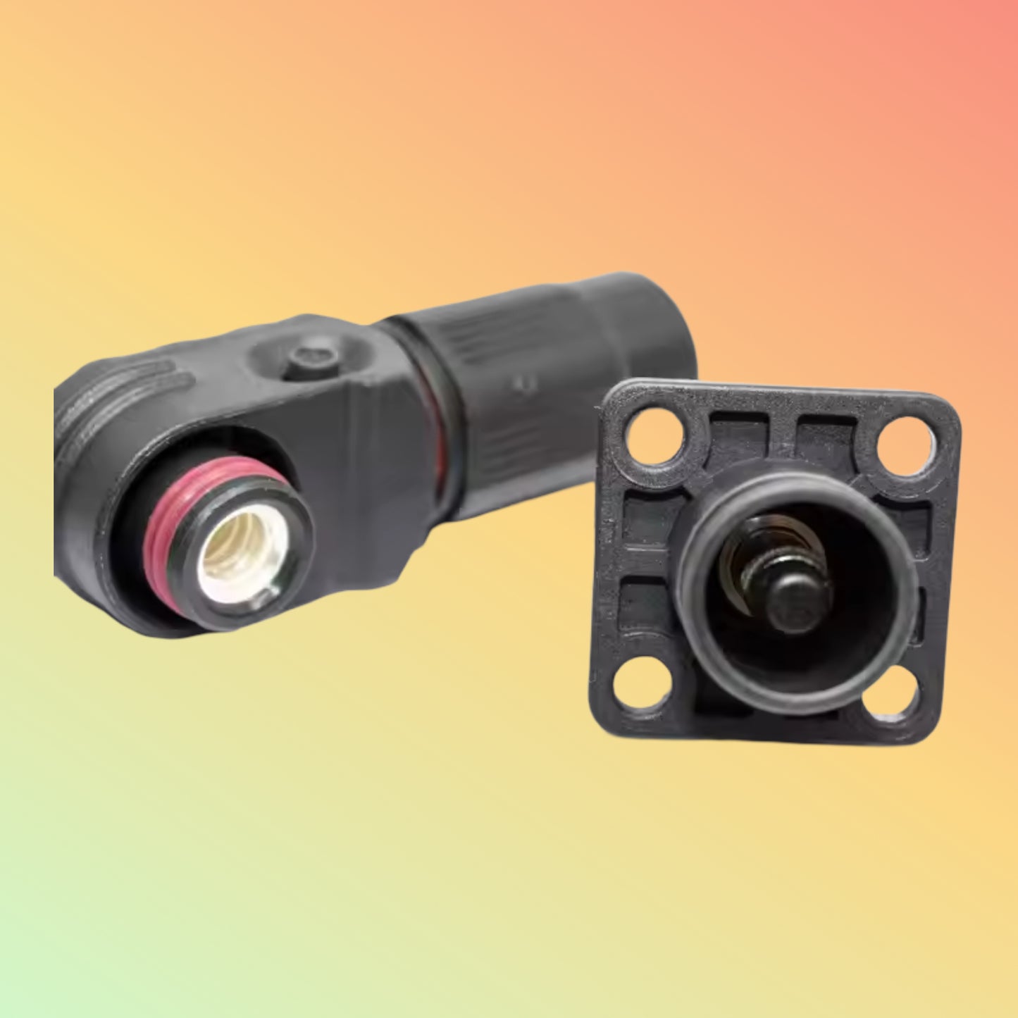 Yaomatec 6mm 100A Heavy-Duty Power Socket & Plug Connector