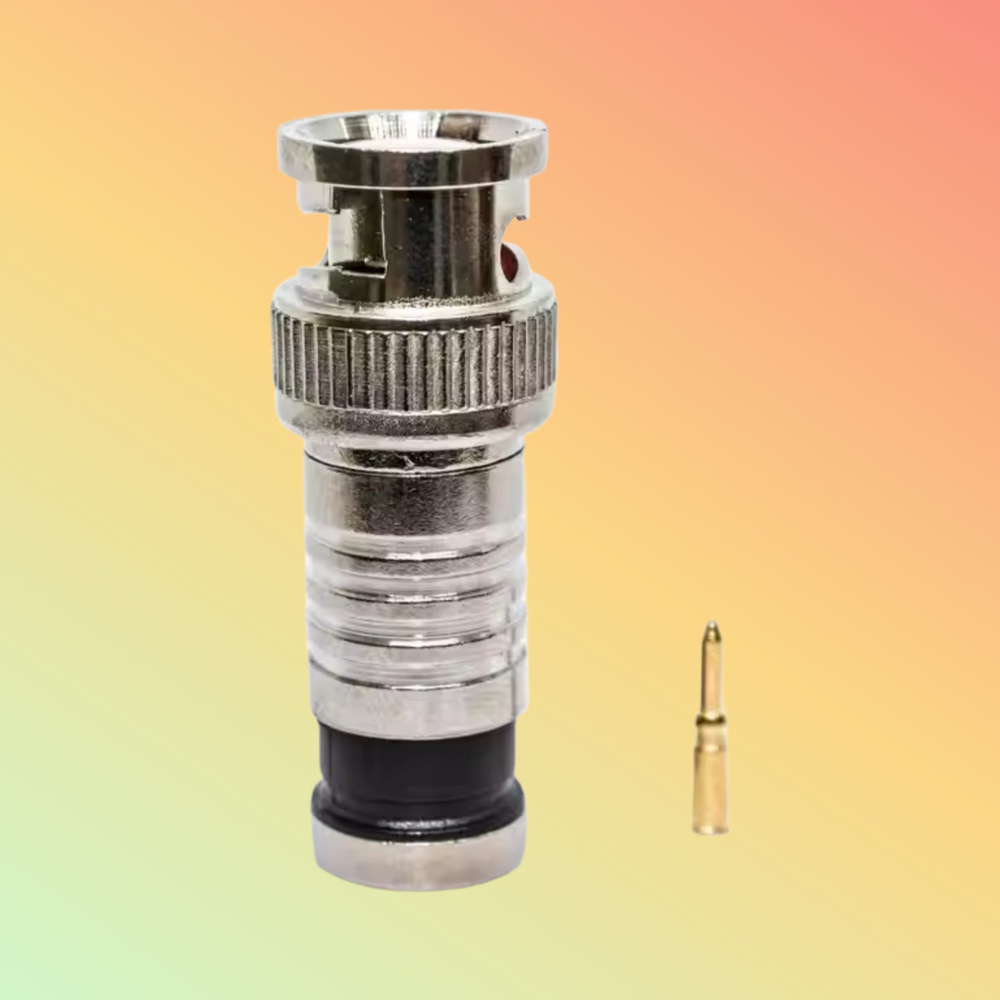 Yaomatec SDI HD CCTV RG59/RG6 Compression BNC Male Connector