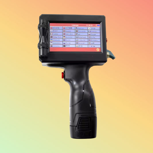 Yaomatec 12.7mm Portable Handheld Multi-Language Inkjet Printer