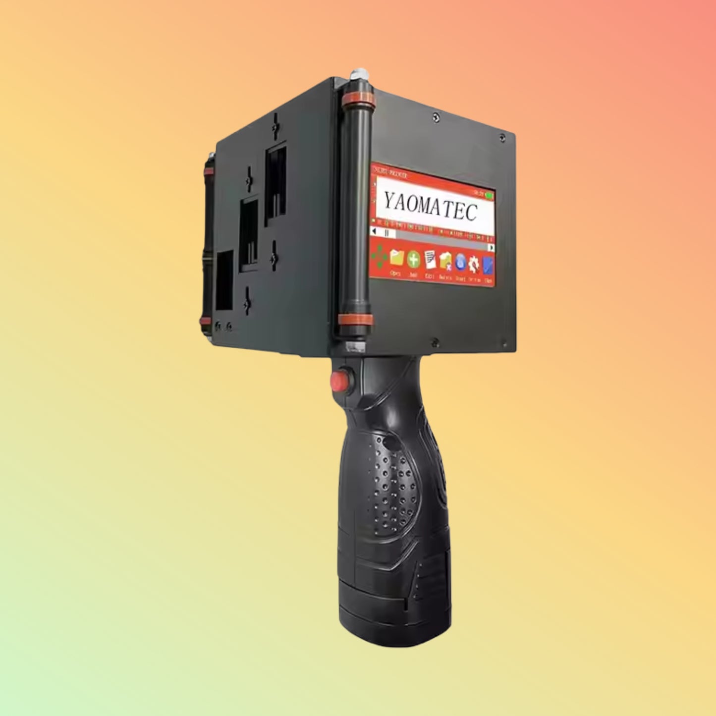 Yaomatec 5cm Handheld Inkjet Printer for Date, Logo & Barcode