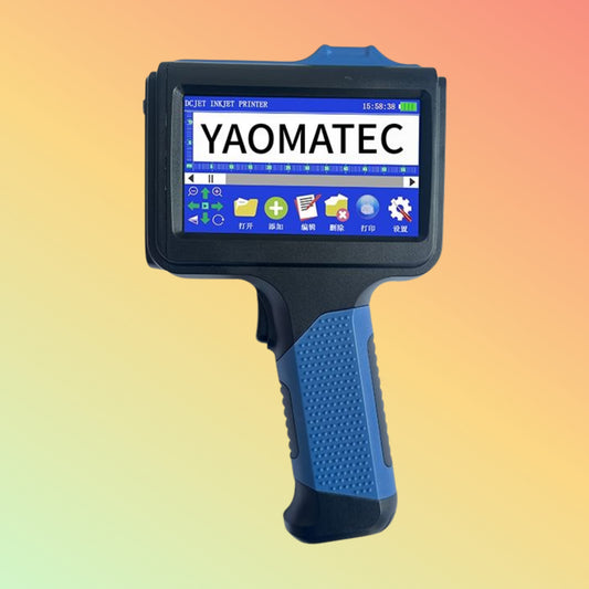 Yaomatec 1760L Handheld TIJ Printer for Date, Logo & QR Code