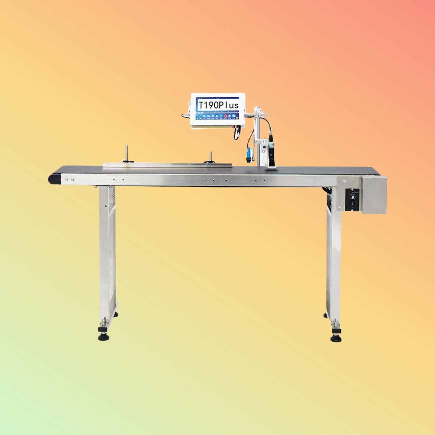 YAOMATEC 12.7mm Automatic Online TIJ Printer for Date & QR Code