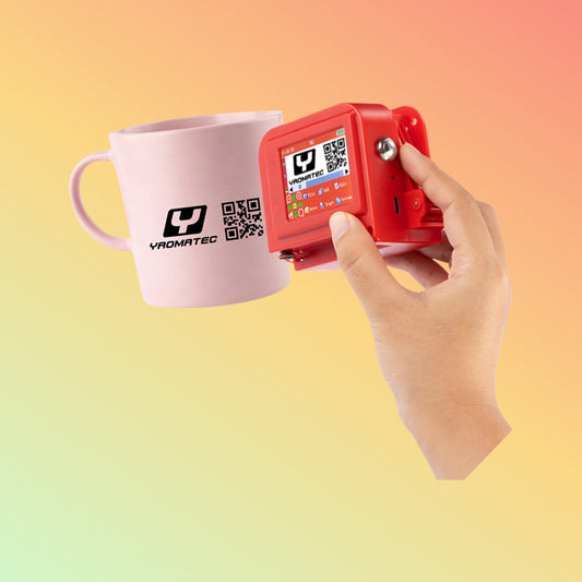 Yaomatec 12.7mm Multilingual Mini Logo Date QR Code Inkjet Printer